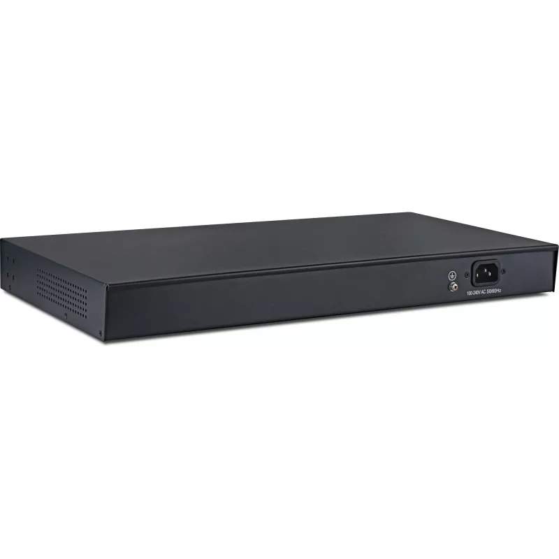 InLine PoE+ Gigabit tīkla slēdzis, 24 porti, 1 Gb/s, 2xSFP, 19 inch 1U (iekļauti kronšteini)