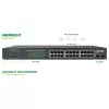 InLine PoE+ Gigabit tīkla slēdzis, 24 porti, 1 Gb/s, 2xSFP, 19 inch 1U (iekļauti kronšteini)