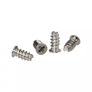 InLine ventilatora skrūves 5,0x10,0 mm sudraba 50 gab. InLine 33371C