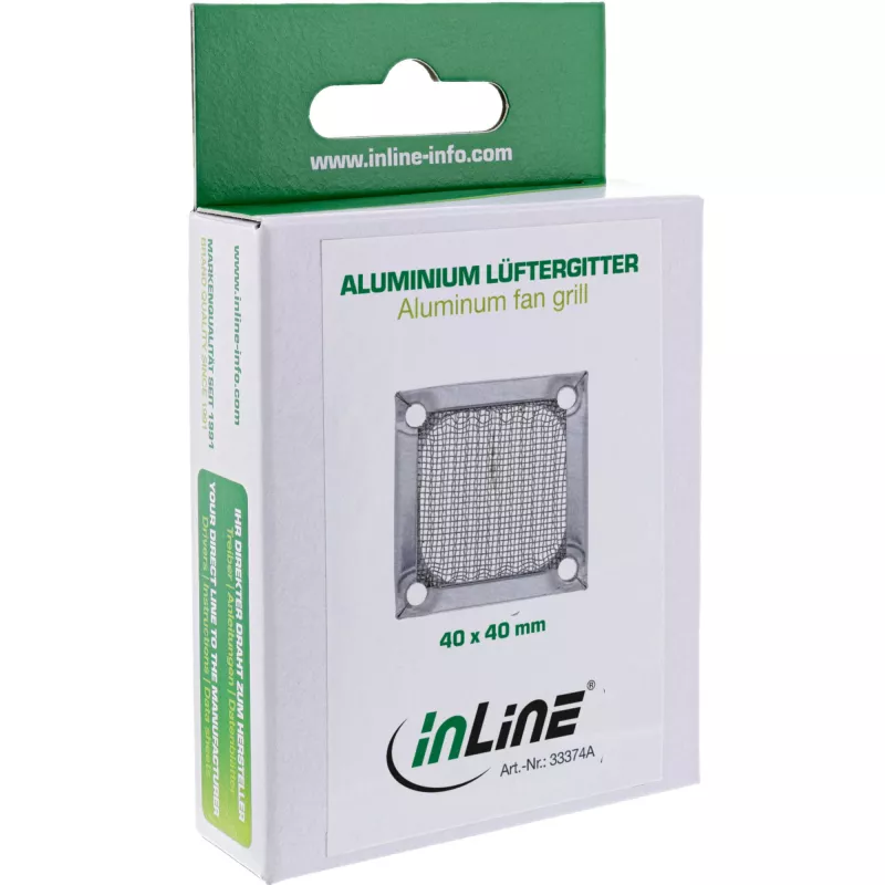 InLine ventilatora režģa alumīnija filtrs InLine 33374A