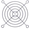 InLine Ventilatora aizsargrežģis, metāla, hromēts, 80x80mm