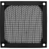 InLine ventilatora režģa alumīnija filtrs, melns, 80x80 mm