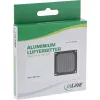 InLine ventilatora režģis ar alumīnija filtru, melns, 92x92 mm