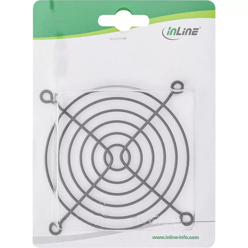 Ventilatora aizsargrežģis metāla InLine 33379X 92x92mm melns