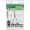 InLine USB 2.0 paplašināšanas kronšteins 2x USB A tipa ligzda uz 1x 10 kontaktu savienotāju 0,35 m