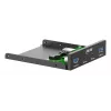InLine 33456C diska nodalījuma panelis 8.89 cm (3,5 collas) I/O portu panelis melns