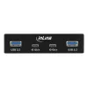 InLine 33456C diska nodalījuma panelis 8.89 cm (3,5 collas) I/O portu panelis melns