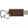 InLine USB 3.0 zibatmiņa, rietumkoka valrieksts, ar atslēgu piekariņu, 8GB