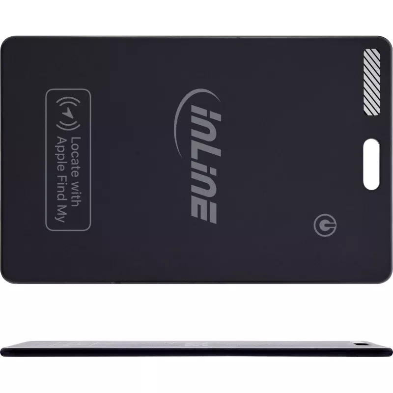 InLine 40080K GPS izsekotājs/atrodamā ierīce Universāls Atrodamā viedkarte Melns