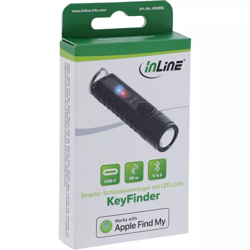 Finder InLine 40080L GPS tracker Universal Melns baterija life 6h