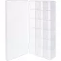 Maza detaļu kastīte InLine 43009E, 18 nodalījumi, 213x114x35 mm