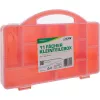 InLine Small Components Box, 11 compartments, 271x186x40mm, oranža