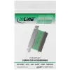 InLine 45550 SCSI III U320 spraugas kronšteins, HD68 sievišķais uz HD68 sievišķais