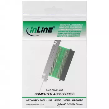 InLine 45550 SCSI III U320 spraugas kronšteins, HD68 sievišķais uz HD68 sievišķais