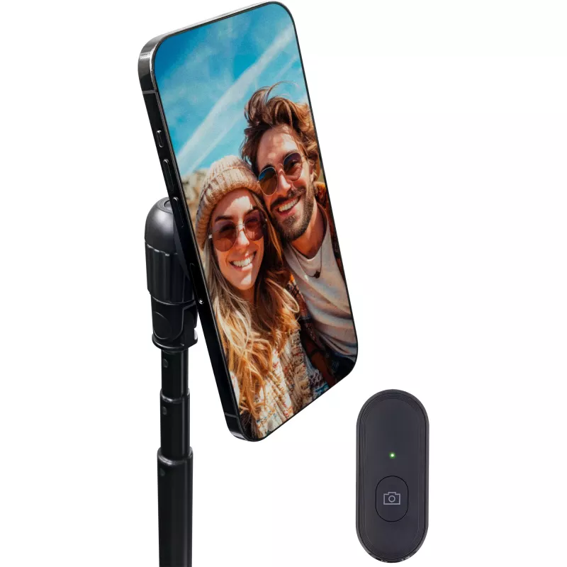 Selfie nūja statīvs InLine 48091 ar Bluetooth tālvadību — izbīdāms viedtālruņa turētājs