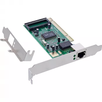 InLine Gigabit Ethernet PCI Adapteris 1x RJ45, PCI saskarne