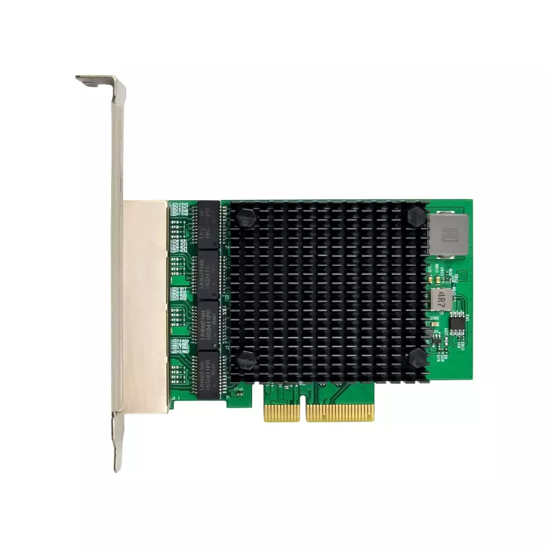 InLine Quad Gigabit tīkla karte, 4x RJ45 2.5Gb/s, PCIe x4, iekļ. LP kronšteins