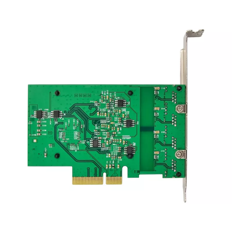 InLine Quad Gigabit tīkla karte, 4x RJ45 2.5Gb/s, PCIe x4, iekļ. LP kronšteins