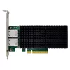 InLine Dual 10-Gigabit tīkla karte, 2x RJ45 10Gb/s, PCIe x8, komplektā LP kronšteins