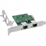 Tīkla karte InLine 51128K Dual Gigabit 2x RJ45 PCIe x1