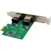 Tīkla karte InLine 51128K Dual Gigabit 2x RJ45 PCIe x1