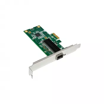 InLine Gigabit tīkla karte, 1x SFP, PCIe x1, iekļauts zema profila kronšteins