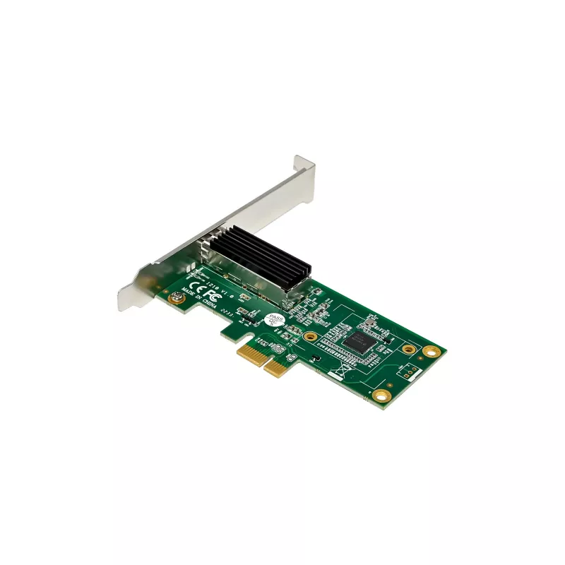 InLine Gigabit tīkla karte, 1x SFP, PCIe x1, iekļauts zema profila kronšteins