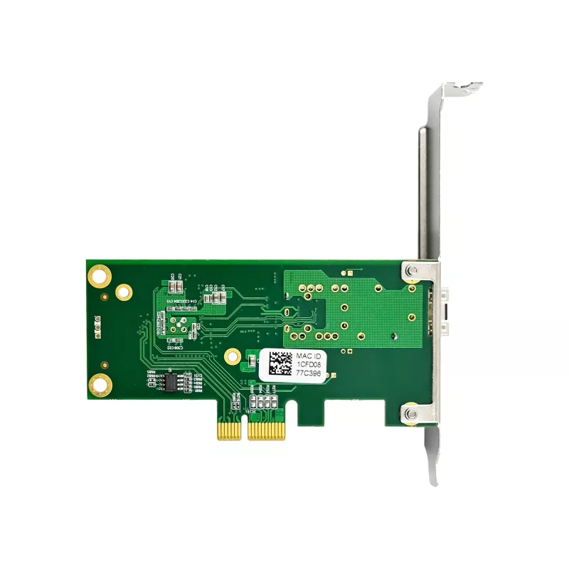 InLine Gigabit tīkla karte, 1x SFP, PCIe x1, iekļauts zema profila kronšteins