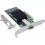 InLine 10 Gigabit tīkla karte, 1x SFP+, PCIe x8, ietver zema profila kronšteinu