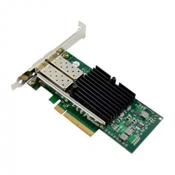 InLine Dual 10 Gigabit tīkla karte, 2x SFP+, PCIe x8, ietver LP kronšteinu