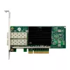 InLine Dual 10 Gigabit tīkla karte, 2x SFP+, PCIe x8, ietver LP kronšteinu