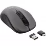 InLine pele 3-in-1, Bluetooth + 2x 2,4 GHz, 5 pogas, optiska, pelēka/melna