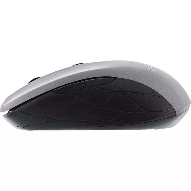 InLine pele 3-in-1, Bluetooth + 2x 2,4 GHz, 5 pogas, optiska, pelēka/melna