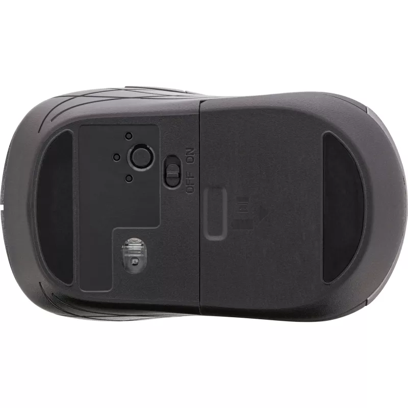 InLine pele 3-in-1, Bluetooth + 2x 2,4 GHz, 5 pogas, optiska, pelēka/melna