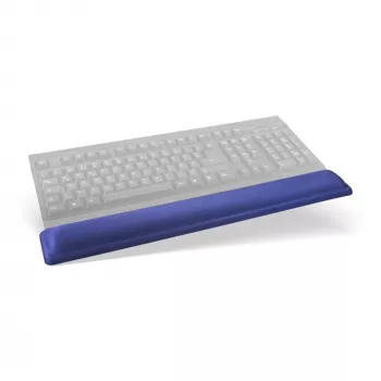 InLine tastatūra ar gēla plaukstu balstu, zila, 464x60x23mm
