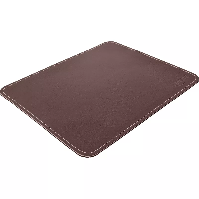 InLine peļu paliktnis Premium PU Leather 255x220x3mm brūns