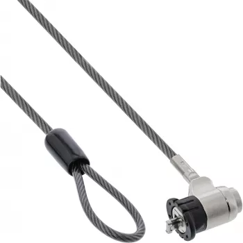 InLine piezīmjdatora drošības trosīte ar atslēgu 4,4 mm x 2 m