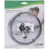 InLine piezīmjdatora drošības trosīte ar atslēgu 4,4 mm x 2 m
