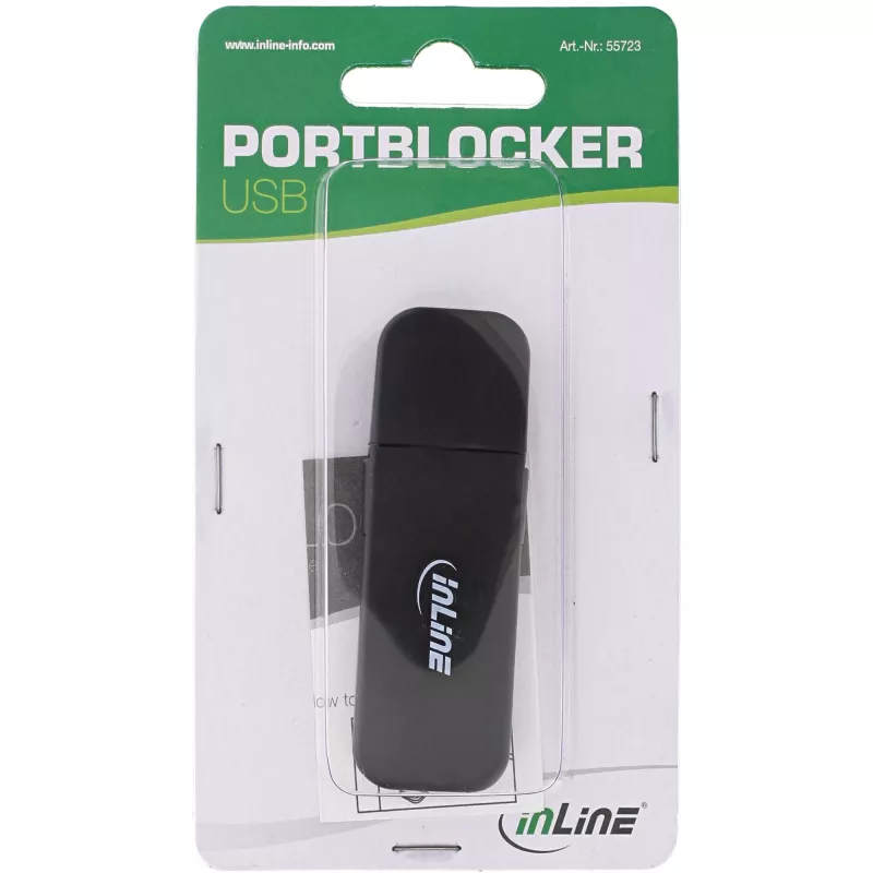InLine USB portu bloķētājs, 4 portiem