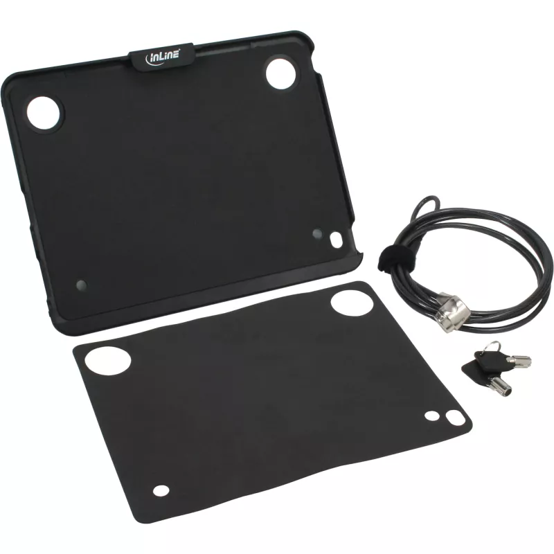 InLine iPad Security Case Statīvs ar Drošības Slēdzeni un Atslēgu 2m
