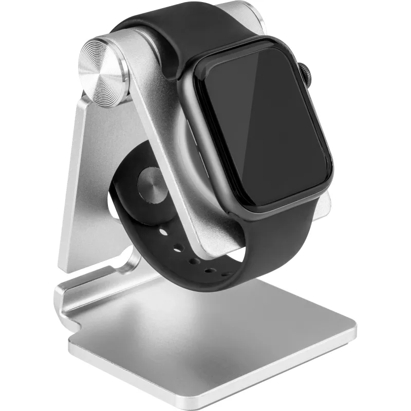 InLine Alumīnija turētājs Apple Watch sudraba krāsā