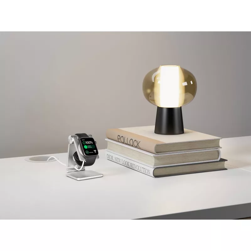 InLine Alumīnija turētājs Apple Watch sudraba krāsā