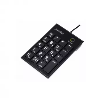 InLine 57161E tastatūra Universāla USB Nē Melna