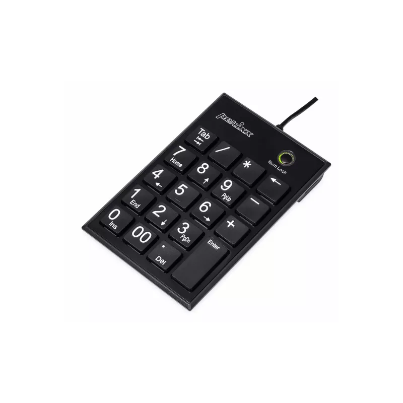 InLine 57161E tastatūra Universāla USB Nē Melna