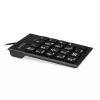 InLine 57161E tastatūra Universāla USB Nē Melna