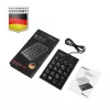 InLine 57161I tastatūra Universāla USB Nē Melna