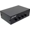 InLine Serial switch manuāls, 4-portu RS232, 9-pin Sub-D, vadu