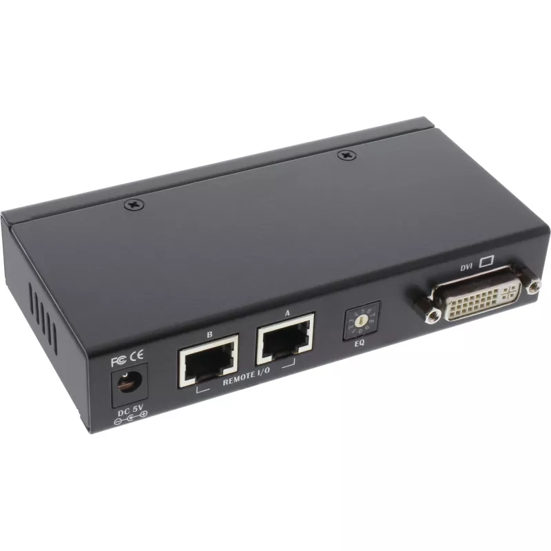 InLine DVI USB KVM paplašinātājs pa TP kabeli ar audio līdz 50 m