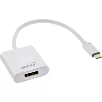 USB displeja pārveidotājs InLine 64102S USB-C uz DisplayPort 4K 60Hz