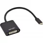 USB displeja pārveidotājs InLine 64103B USB-C vīr. uz DVI siev.